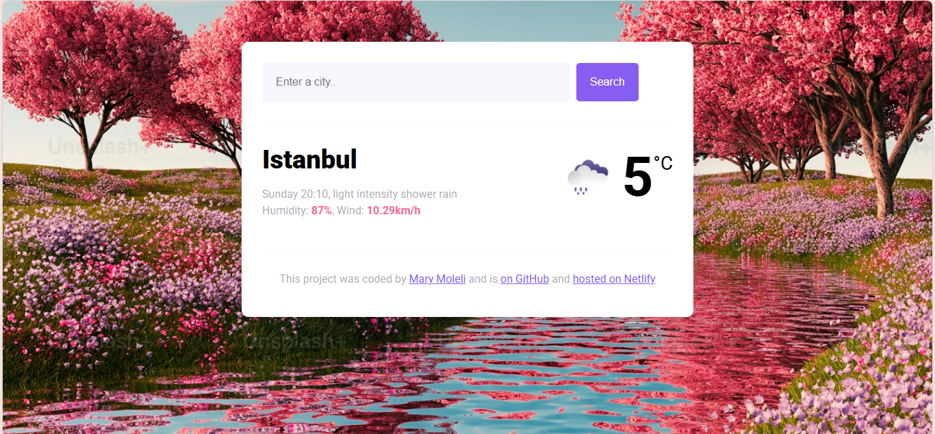 Weather Forecast Preview